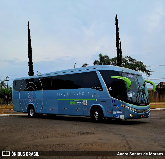 Viação Garcia 8315 na cidade de Rolândia, Paraná, Brasil, por Andre Santos de Moraes. Número da foto: #12534992.