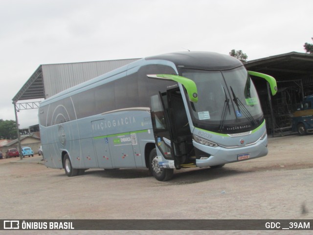 Viação Garcia 82039 na cidade de Curitiba, Paraná, Brasil, por GDC __39AM. Número da foto: #12537038.