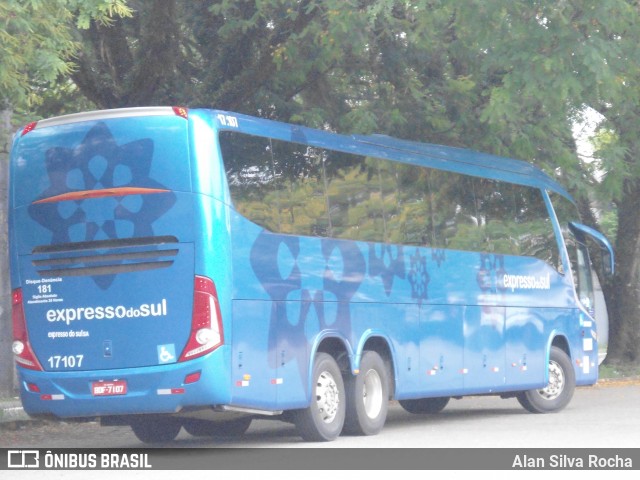 Expresso do Sul 17107 na cidade de São Paulo, São Paulo, Brasil, por Alan Silva Rocha. Número da foto: #12537029.