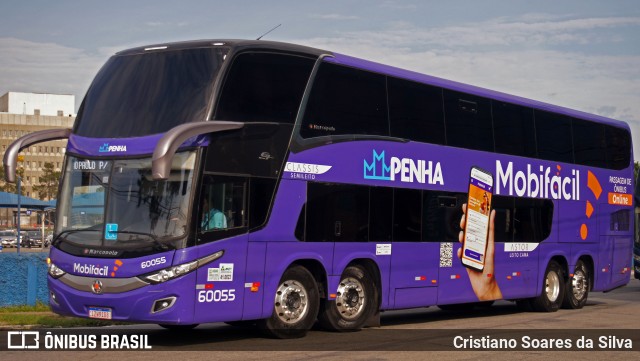 Empresa de Ônibus Nossa Senhora da Penha 60055 na cidade de São Paulo, São Paulo, Brasil, por Cristiano Soares da Silva. Número da foto: #12538514.