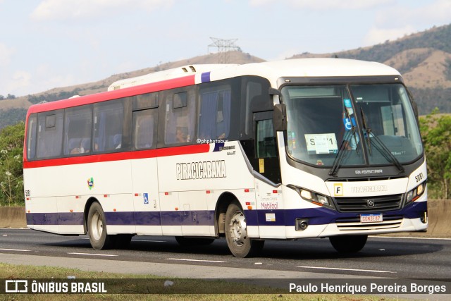 Viação Piracicabana 5081 na cidade de Roseira, São Paulo, Brasil, por Paulo Henrique Pereira Borges. Número da foto: #12538252.