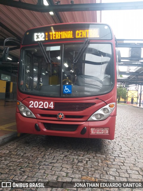 Auto Viação São José dos Pinhais 20204 na cidade de Curitiba, Paraná, Brasil, por JONATHAN EDUARDO CANTOR. Número da foto: #12537626.