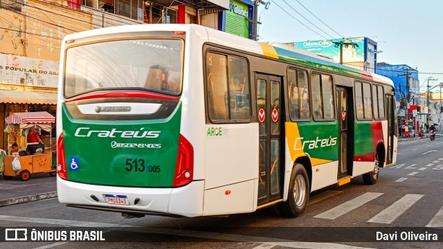 Rápido Crateús 5131005 na cidade de Fortaleza, Ceará, Brasil, por Davi Oliveira. Número da foto: #12537589.