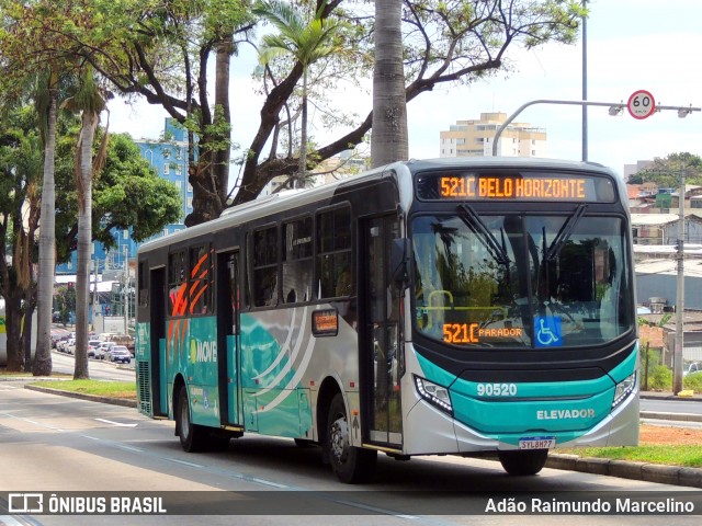 Companhia Coordenadas de Transportes 90520 na cidade de Belo Horizonte, Minas Gerais, Brasil, por Adão Raimundo Marcelino. Número da foto: #12537704.