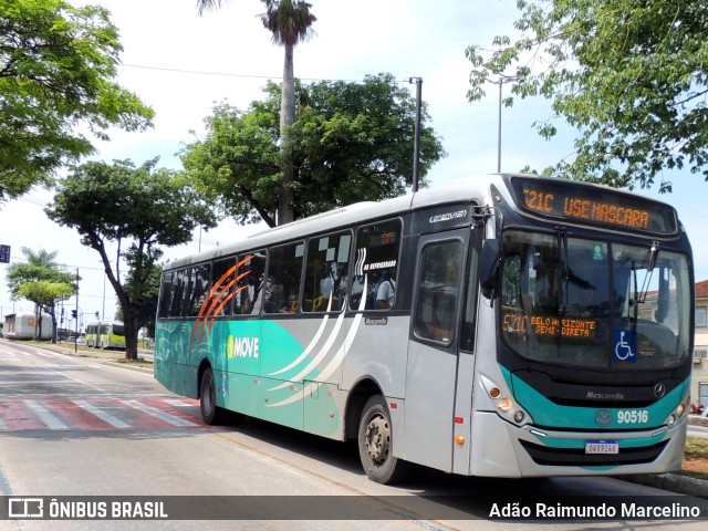 Companhia Coordenadas de Transportes 90516 na cidade de Belo Horizonte, Minas Gerais, Brasil, por Adão Raimundo Marcelino. Número da foto: #12537891.