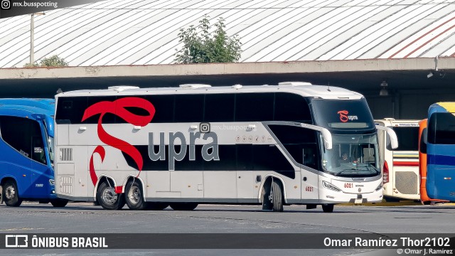Autobuses Supra 6021 na cidade de Venustiano Carranza, Ciudad de México, México, por Omar Ramírez Thor2102. Número da foto: #12537717.