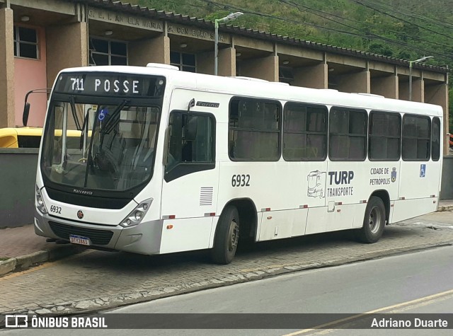 Turb Petrópolis > Turp -Transporte Urbano de Petrópolis 6932 na cidade de Petrópolis, Rio de Janeiro, Brasil, por Adriano Duarte. Número da foto: #12537996.