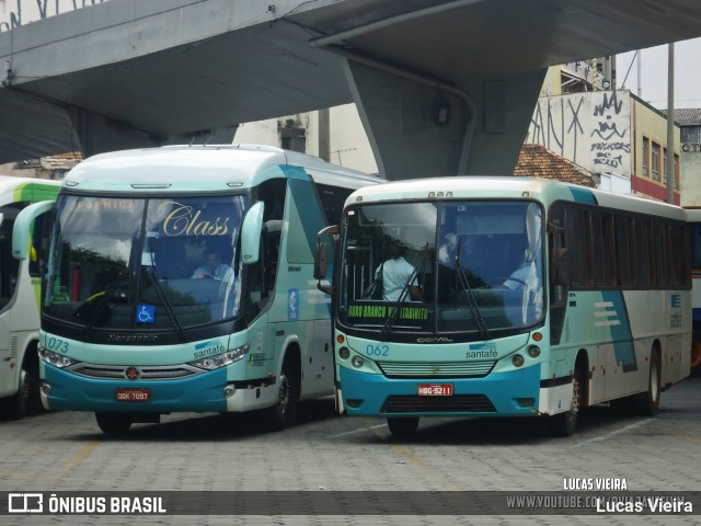 Santa Fé Transportes 062 na cidade de Belo Horizonte, Minas Gerais, Brasil, por Lucas Vieira. Número da foto: #12538499.