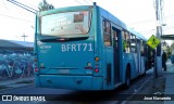 Metbus 0120 na cidade de Cerro Navia, Santiago, Metropolitana de Santiago, Chile, por Jose Navarrete. Número da foto: #:id.