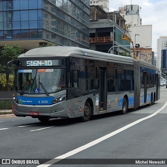 Viação Paratodos > São Jorge > Metropolitana São Paulo > Mobibrasil 6 3035 na cidade de São Paulo, São Paulo, Brasil, por Michel Nowacki. Número da foto: #12541237.