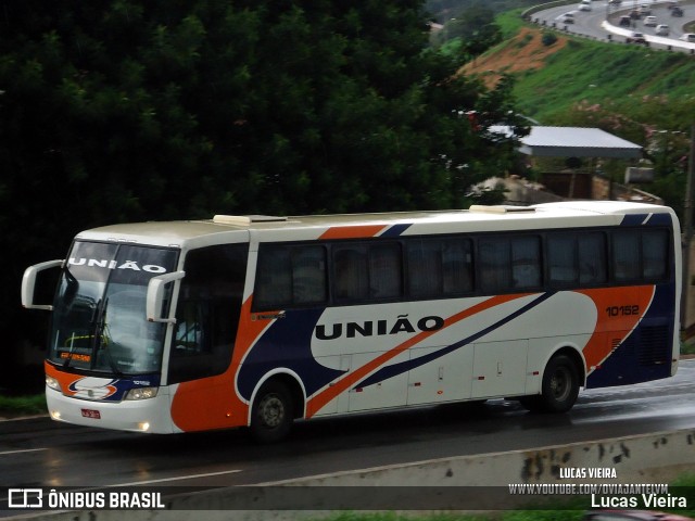 Expresso União 10152 na cidade de Belo Horizonte, Minas Gerais, Brasil, por Lucas Vieira. Número da foto: #12539471.