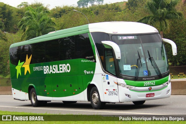 Expresso Brasileiro 209142 na cidade de Piraí, Rio de Janeiro, Brasil, por Paulo Henrique Pereira Borges. Número da foto: #12540604.