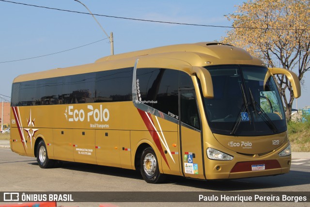Eco Polo Brasil Transportes 129 na cidade de Niterói, Rio de Janeiro, Brasil, por Paulo Henrique Pereira Borges. Número da foto: #12540632.