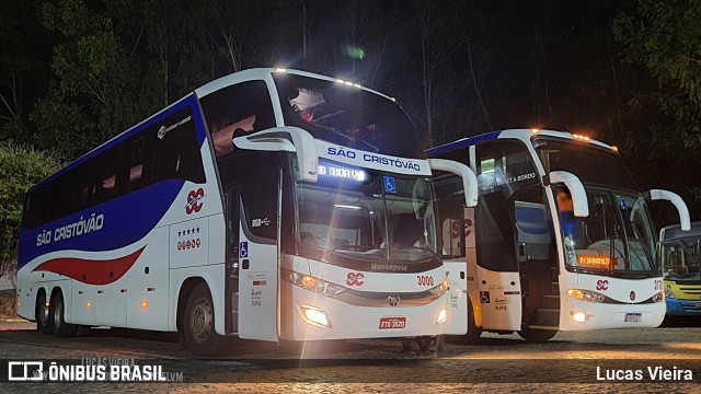 Viação São Cristóvão 3000 na cidade de Cláudio, Minas Gerais, Brasil, por Lucas Vieira. Número da foto: #12539474.