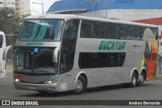 Eucatur - Empresa União Cascavel de Transportes e Turismo 4550 na cidade de Criciúma, Santa Catarina, Brasil, por Andreo Bernardo. Número da foto: #12541030.