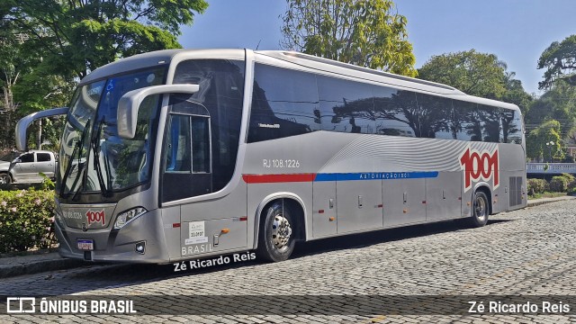 Auto Viação 1001 RJ 108.1226 na cidade de Petrópolis, Rio de Janeiro, Brasil, por Zé Ricardo Reis. Número da foto: #12539579.