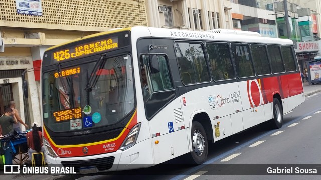 Auto Viação Alpha A48083 na cidade de Rio de Janeiro, Rio de Janeiro, Brasil, por Gabriel Sousa. Número da foto: #12540073.