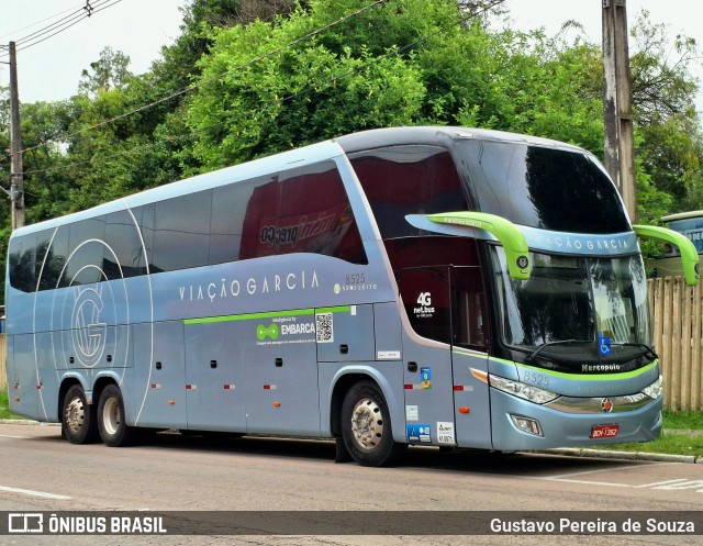 Viação Garcia 8525 na cidade de Araucária, Paraná, Brasil, por Gustavo Pereira de Souza. Número da foto: #12541360.