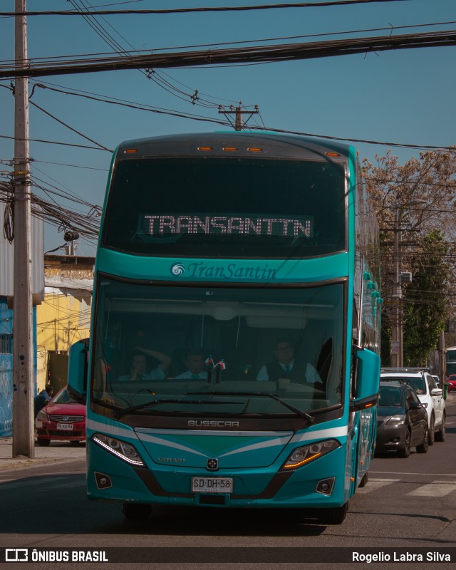 TranSantin 326 na cidade de Estación Central, Santiago, Metropolitana de Santiago, Chile, por Rogelio Labra Silva. Número da foto: #12539506.