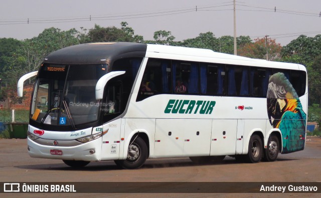 Eucatur - Empresa União Cascavel de Transportes e Turismo 4739 na cidade de Porto Velho, Rondônia, Brasil, por Andrey Gustavo. Número da foto: #12540984.