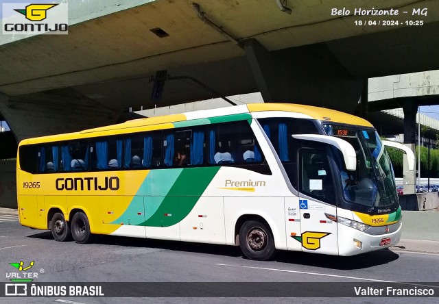 Empresa Gontijo de Transportes 19265 na cidade de Belo Horizonte, Minas Gerais, Brasil, por Valter Francisco. Número da foto: #12539436.