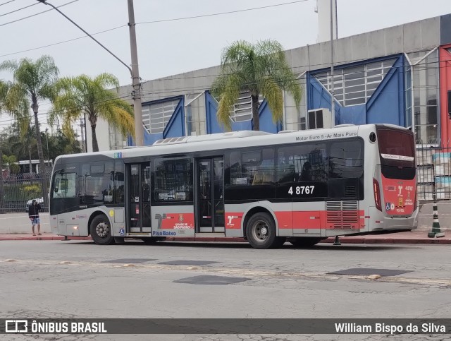 Express Transportes Urbanos Ltda 4 8767 na cidade de São Paulo, São Paulo, Brasil, por William Bispo da Silva. Número da foto: #12538890.