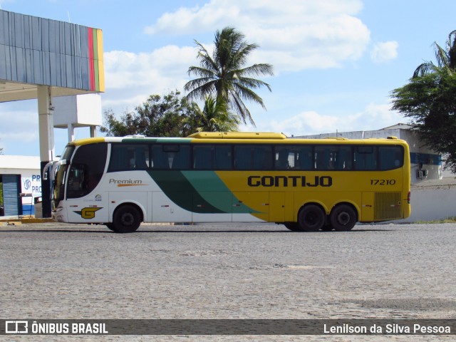 Empresa Gontijo de Transportes 17210 na cidade de Caruaru, Pernambuco, Brasil, por Lenilson da Silva Pessoa. Número da foto: #12540002.