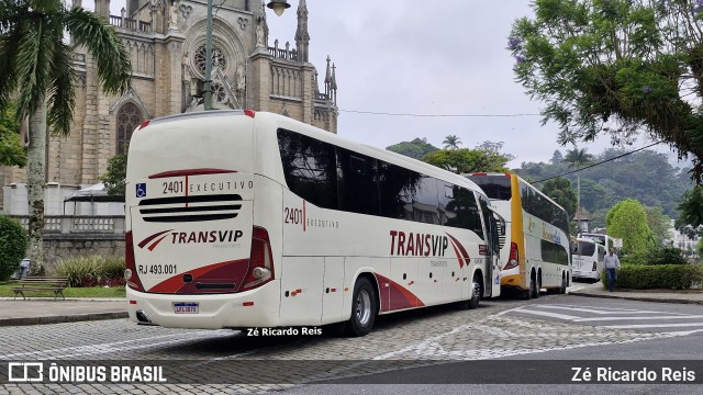 Transvip 2401 na cidade de Petrópolis, Rio de Janeiro, Brasil, por Zé Ricardo Reis. Número da foto: #12539654.