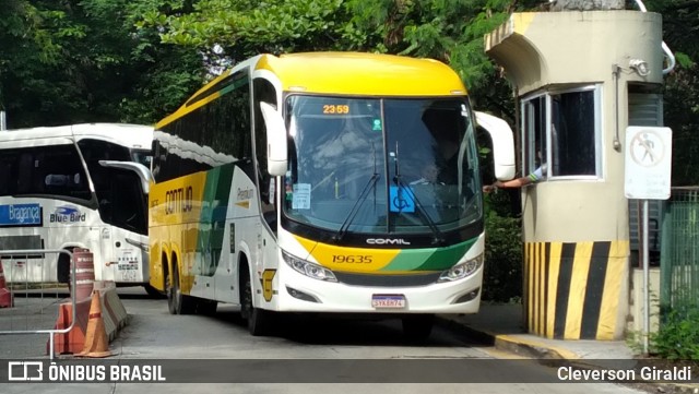 Empresa Gontijo de Transportes 19635 na cidade de São Paulo, São Paulo, Brasil, por Cleverson Giraldi. Número da foto: #12539915.