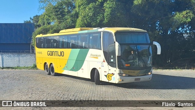 Empresa Gontijo de Transportes 14445 na cidade de Cruz das Almas, Bahia, Brasil, por Flávio  Santos. Número da foto: #12538978.