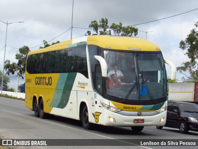 Empresa Gontijo de Transportes 18840 na cidade de Caruaru, Pernambuco, Brasil, por Lenilson da Silva Pessoa. Número da foto: #12540012.