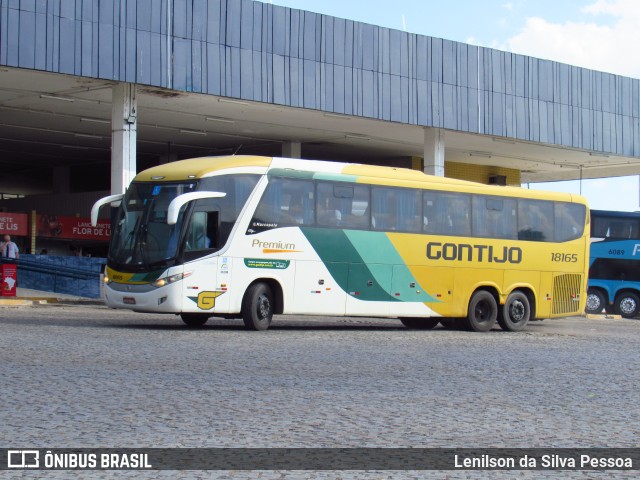 Empresa Gontijo de Transportes 18165 na cidade de Caruaru, Pernambuco, Brasil, por Lenilson da Silva Pessoa. Número da foto: #12542919.