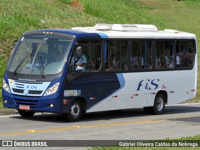 F&S Bus - Ferreira & Stefanini Locadora e Turismo 5670 na cidade de Aparecida, São Paulo, Brasil, por Gabriel Oliveira Caldas da Nobrega. Número da foto: #12541610.