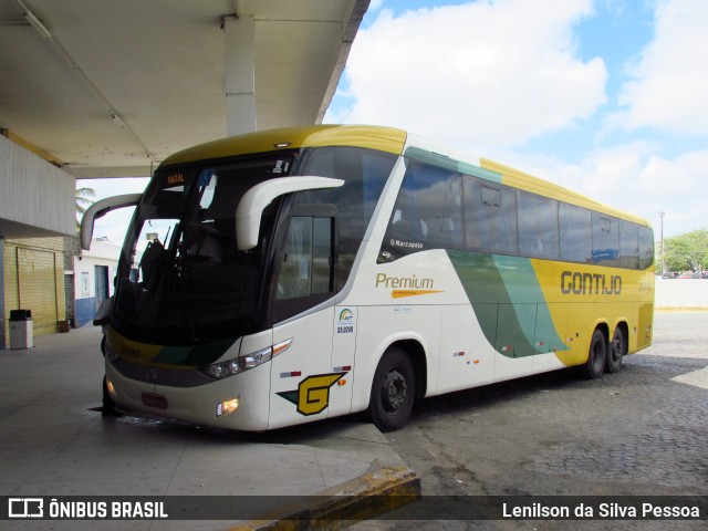 Empresa Gontijo de Transportes 21710 na cidade de Caruaru, Pernambuco, Brasil, por Lenilson da Silva Pessoa. Número da foto: #12542930.