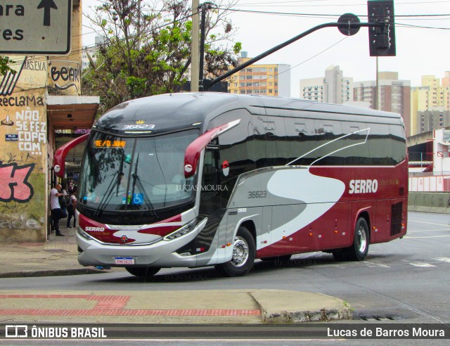 Viação Serro 36623 na cidade de Belo Horizonte, Minas Gerais, Brasil, por Lucas de Barros Moura. Número da foto: #12541893.