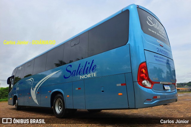 Expresso Satélite Norte 24020 na cidade de Goiânia, Goiás, Brasil, por Carlos Júnior. Número da foto: #12542884.