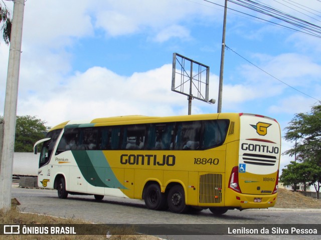 Empresa Gontijo de Transportes 18840 na cidade de Caruaru, Pernambuco, Brasil, por Lenilson da Silva Pessoa. Número da foto: #12542923.