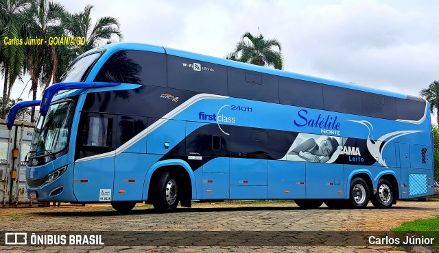 Expresso Satélite Norte 24011 na cidade de Goiânia, Goiás, Brasil, por Carlos Júnior. Número da foto: #12542850.