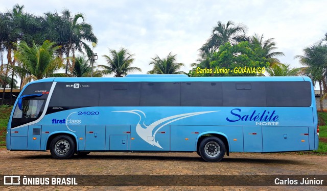 Expresso Satélite Norte 24020 na cidade de Goiânia, Goiás, Brasil, por Carlos Júnior. Número da foto: #12542875.