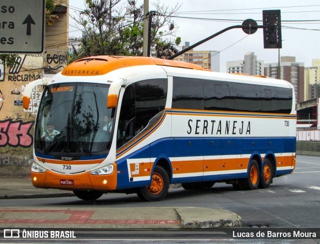 Viação Sertaneja 730 na cidade de Belo Horizonte, Minas Gerais, Brasil, por Lucas de Barros Moura. Número da foto: #12541885.