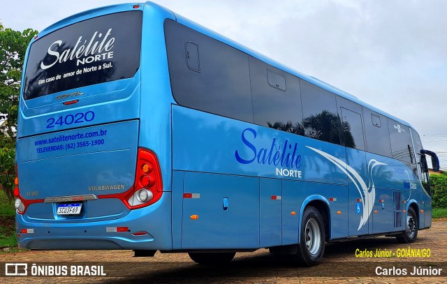 Expresso Satélite Norte 24020 na cidade de Goiânia, Goiás, Brasil, por Carlos Júnior. Número da foto: #12542887.