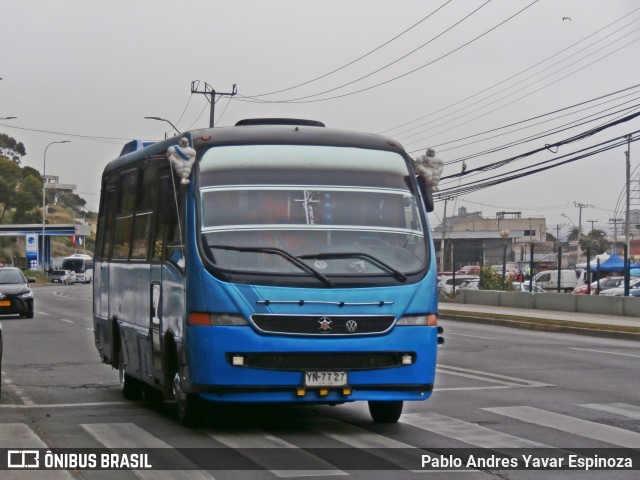 Taxibuses San Antonio YN7727 na cidade de San Antonio, San Antonio, Valparaíso, Chile, por Pablo Andres Yavar Espinoza. Número da foto: #12541831.
