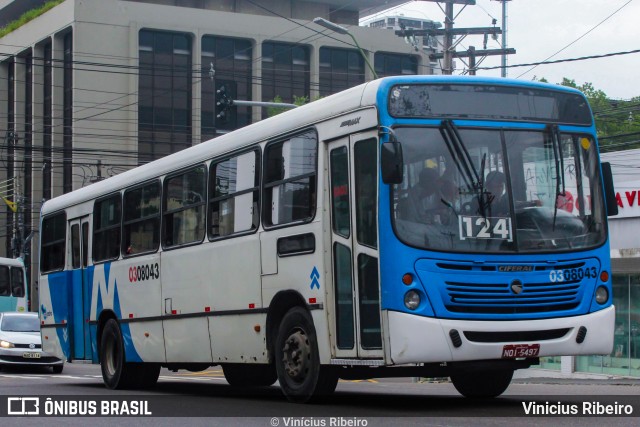 Viação São Pedro 0308043 na cidade de Manaus, Amazonas, Brasil, por Vinicius Ribeiro. Número da foto: #12541870.