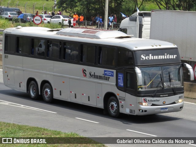 Expresso Schumitur 8019 na cidade de Aparecida, São Paulo, Brasil, por Gabriel Oliveira Caldas da Nobrega. Número da foto: #12541607.