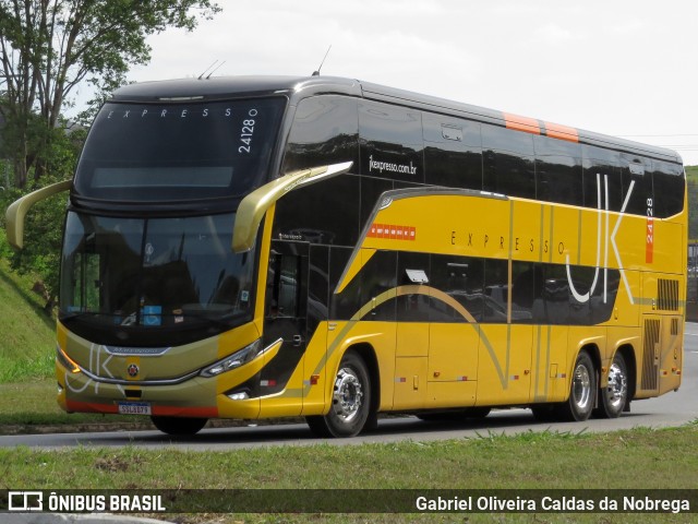 Expresso JK 24128 na cidade de Aparecida, São Paulo, Brasil, por Gabriel Oliveira Caldas da Nobrega. Número da foto: #12541602.