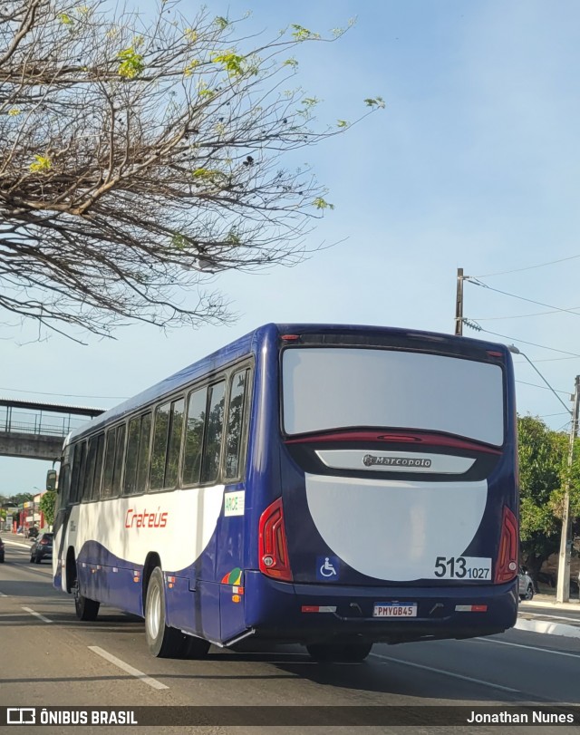 Rápido Crateús 5131027 na cidade de Fortaleza, Ceará, Brasil, por Jonathan Nunes. Número da foto: #12541485.