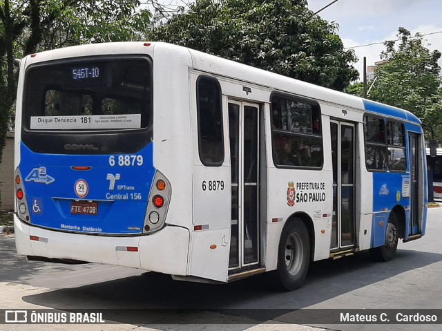 Cooper Líder > A2 Transportes 6 8879 na cidade de São Paulo, São Paulo, Brasil, por Mateus C.  Cardoso. Número da foto: #12542338.