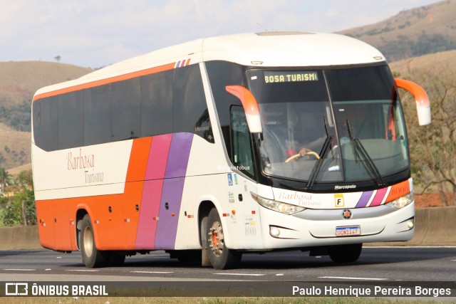 Barbosa Turismo 8000 na cidade de Roseira, São Paulo, Brasil, por Paulo Henrique Pereira Borges. Número da foto: #12543053.