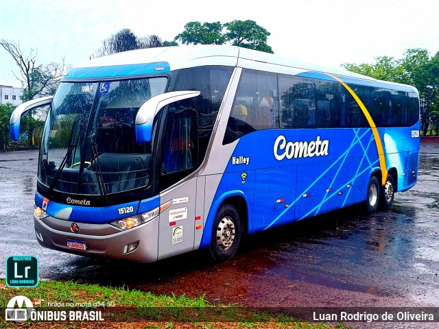 Viação Cometa 15120 na cidade de Araraquara, São Paulo, Brasil, por Luan Rodrigo de Oliveira. Número da foto: #12542577.