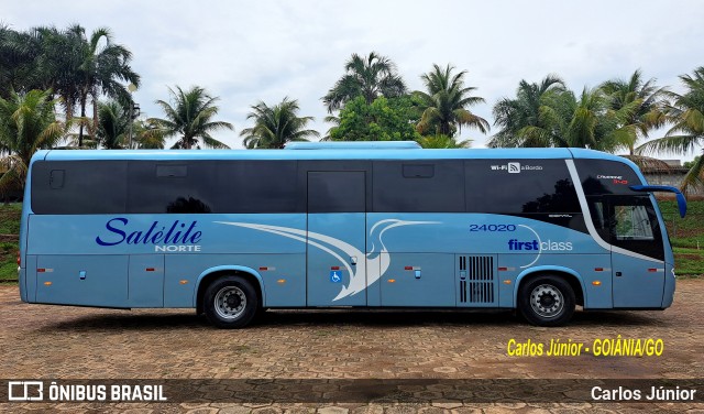 Expresso Satélite Norte 24020 na cidade de Goiânia, Goiás, Brasil, por Carlos Júnior. Número da foto: #12542874.